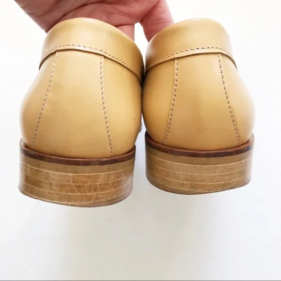 Everlane Womens Modern Leather Loafer Camel 9 - Picture 5 of 7